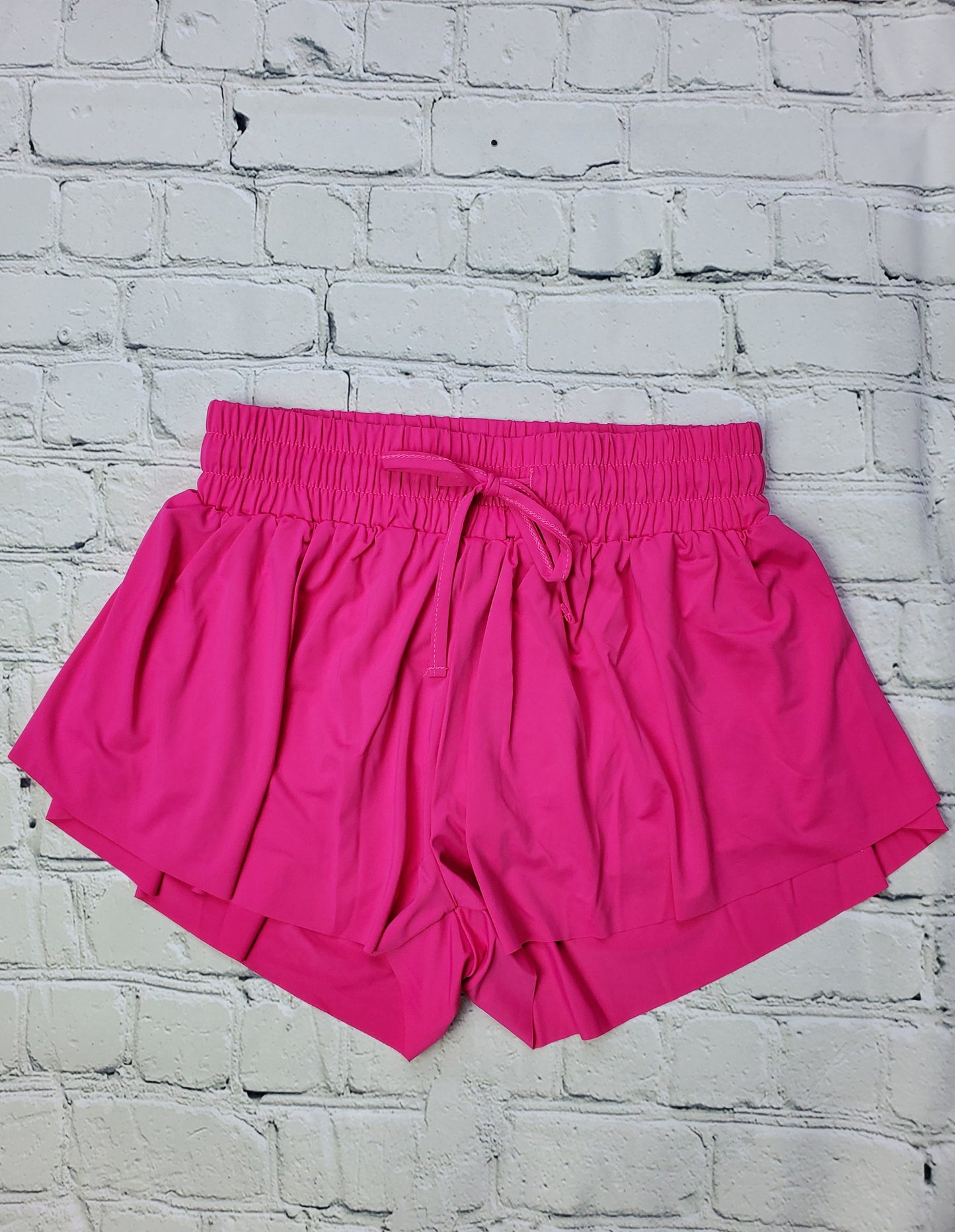 Junior Butterfly Shorts- Barbie Pink