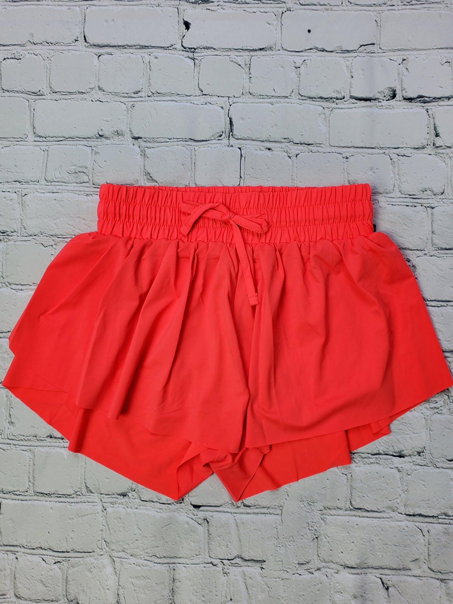 Junior Butterfly Shorts- Neon Orange