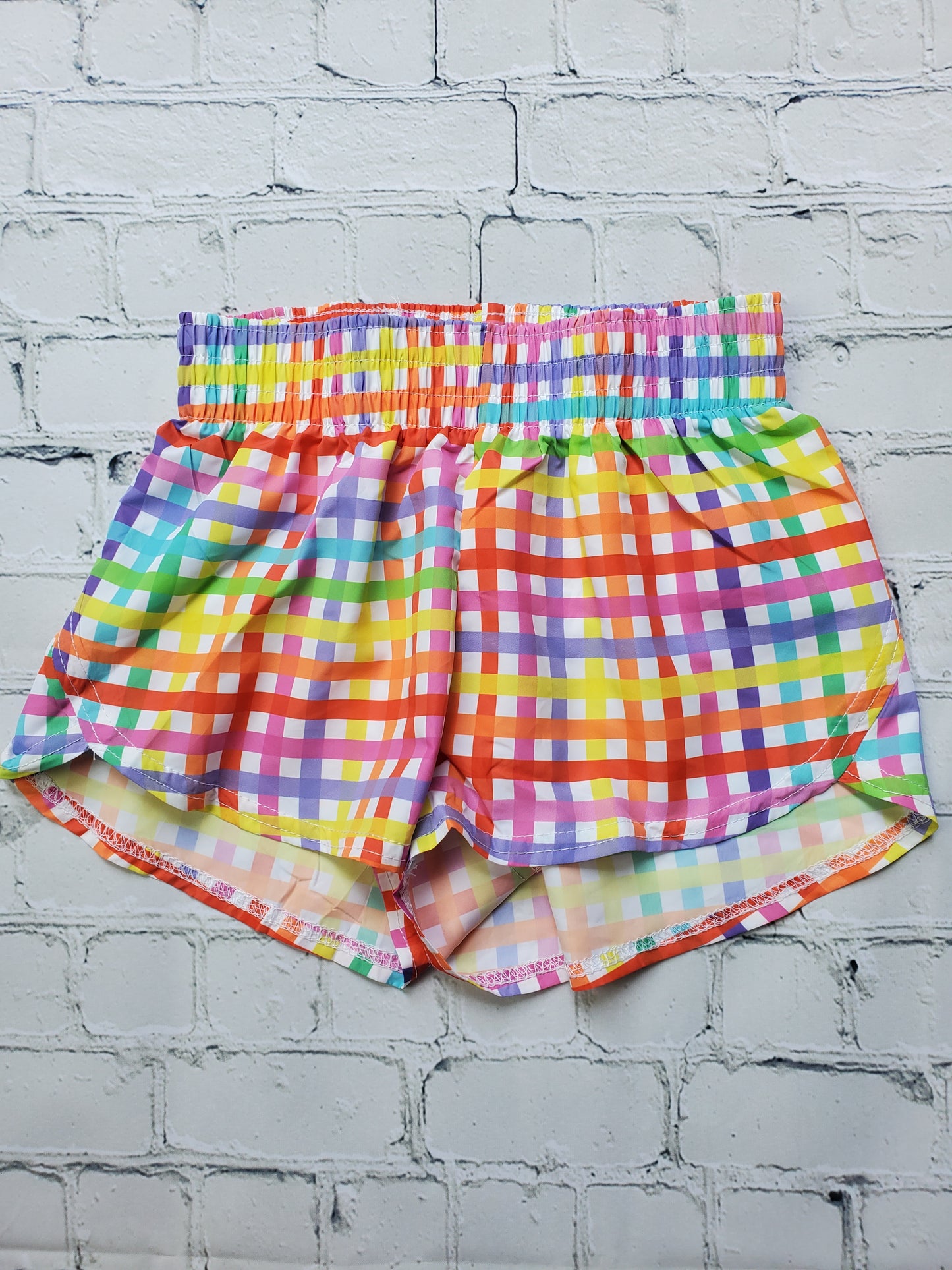 Steph Summer Plaid Shorts