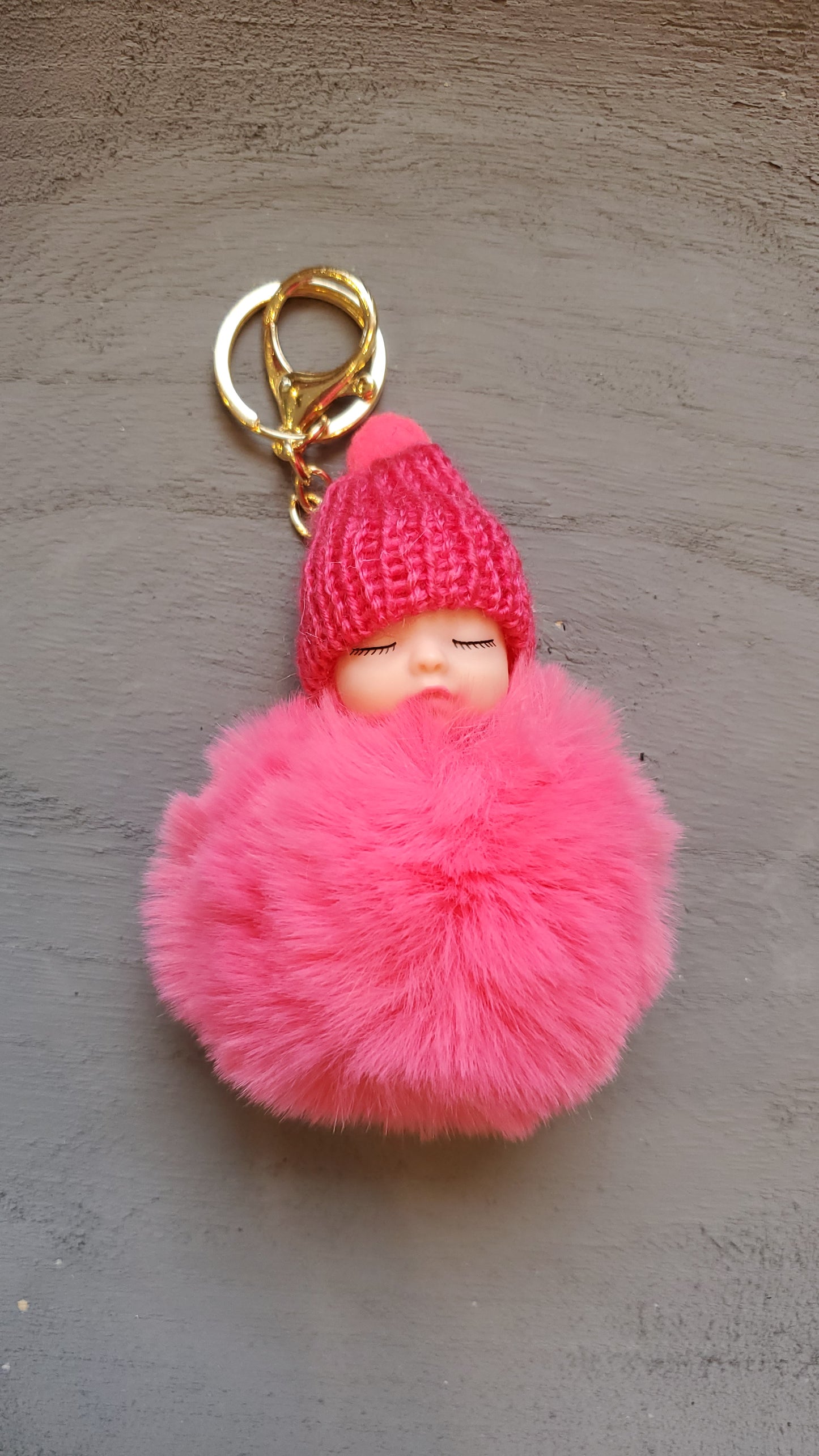 "Puff Baby" Keychain